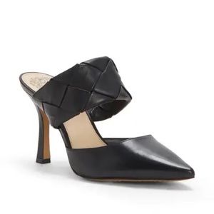Vince Camino | Alandra Leather Woven Banded Mules | sz 6
